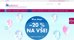 Desktop Screenshot of medidiet.cz